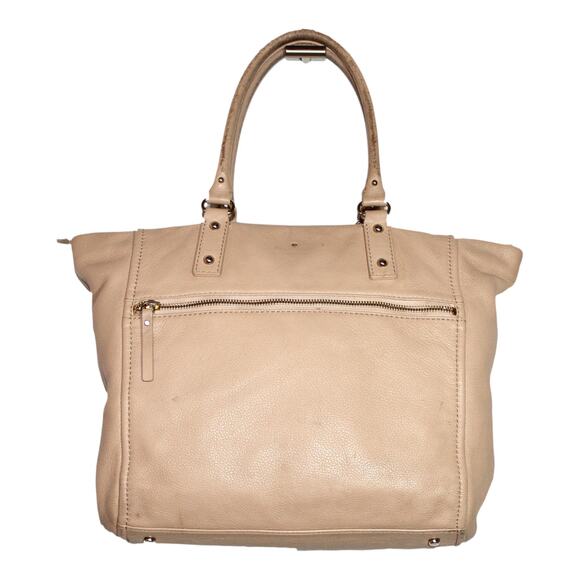 Kate Spade NY Beige Pebbled Leather Tote Satchel - Picture 10 of 12